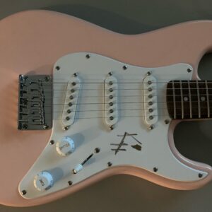 Kennyhoopla - Salmon Pink Squier Mini Guitar