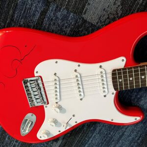 Red Guitar signed by Liz Phair