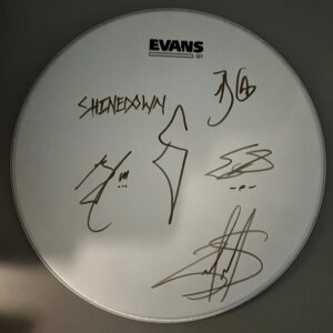 Shinedown - White Drumhead