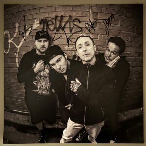 signed yellowcard band poster