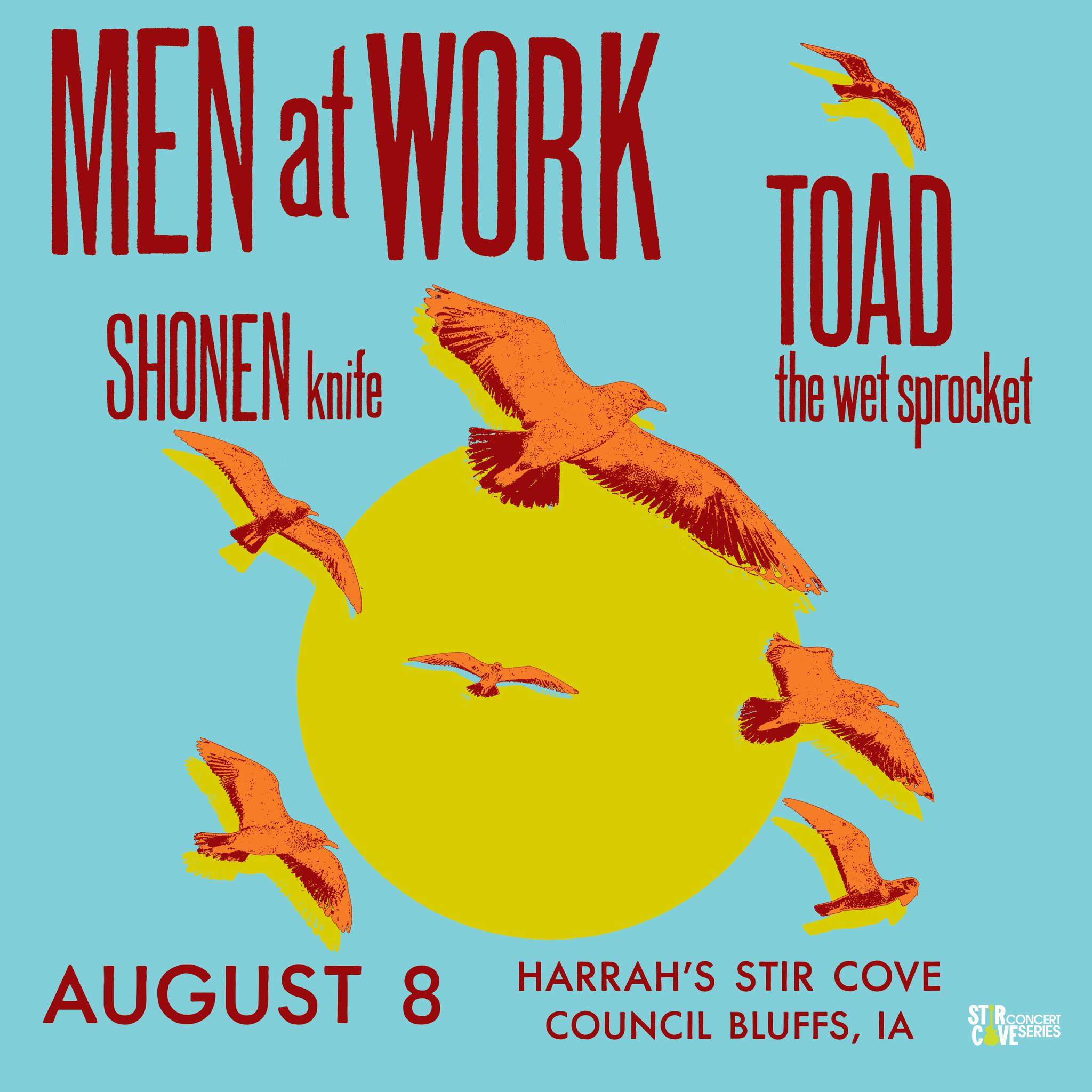 Men at Work at Stir Cove