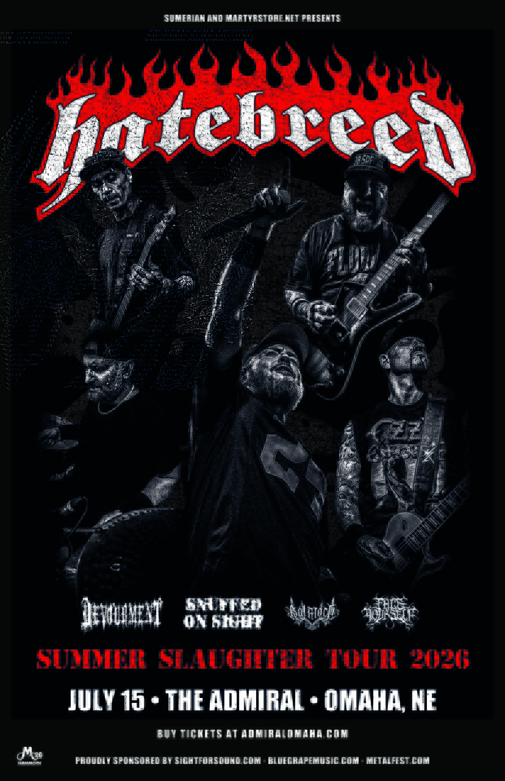 Hatebreed at The Admiral