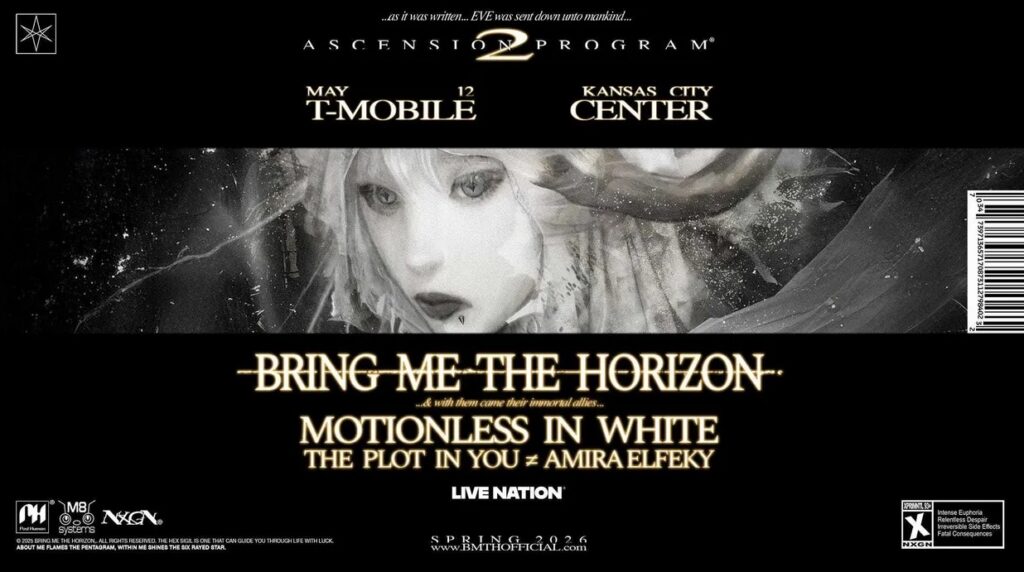 Bring Me The Horizon at Morton Amphitheater 2026
