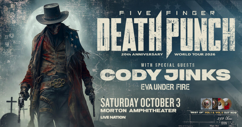 Five Finger Death Punch at Morton Amphitheater in KC