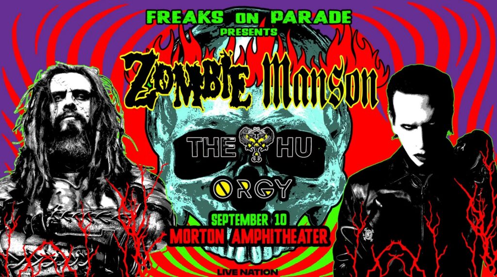 Rob Zombie at Morton Amphitheater in KC