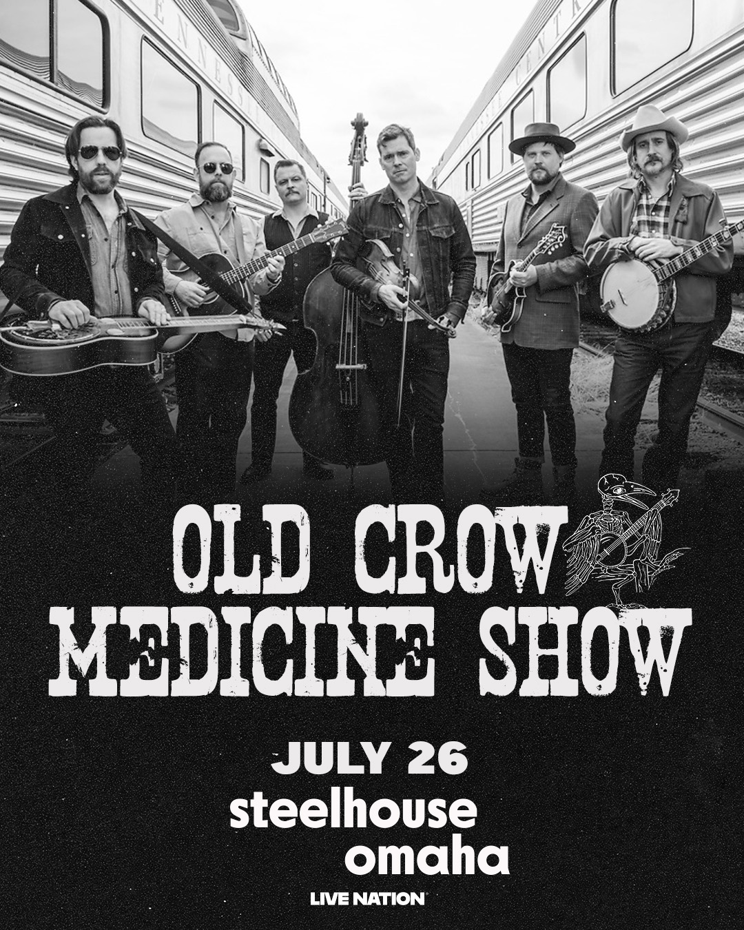 Old Crow Medicine Show at Steelhouse Omaha