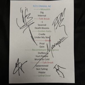 Mudvayne Setlist