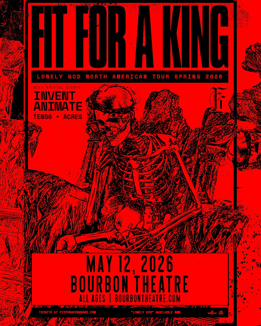 Fit For A King at Bourbon Theatre