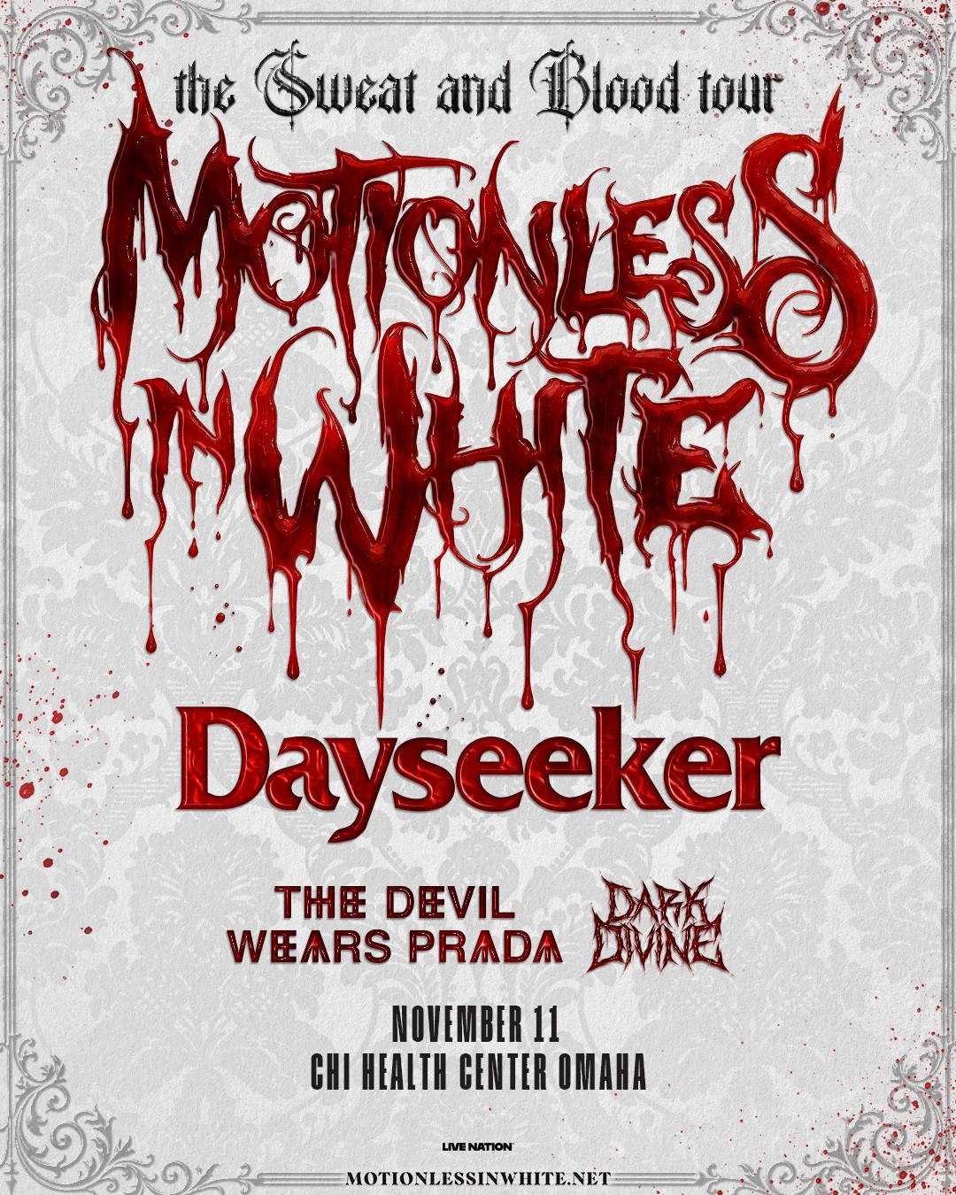 Motionless In White at CHI Health Center