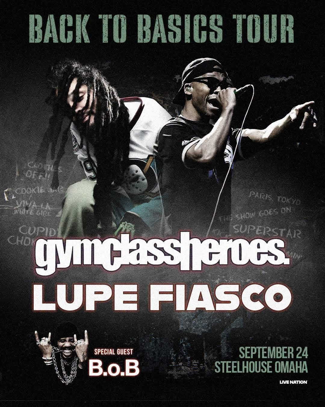 Gym Class Heroes and Lupe Fiasco at Steelhouse Omaha